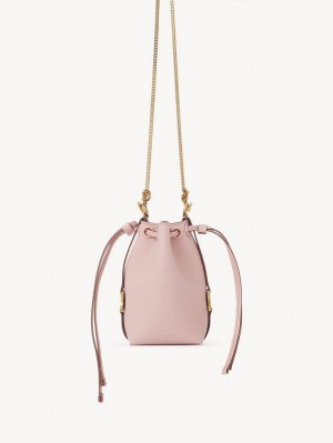 BLOSSOM PINK Chloe Marcie Bucket Mini Bags | CHE-SR13741