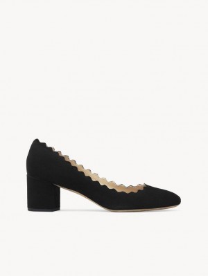 Black Chloe Lauren Pumps | CHE-SR14265