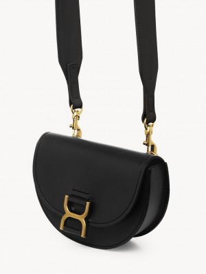 Black Chloe Marcie Flap Mini Bags | CHE-SR13710