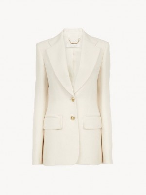 COCONUT MILK Chloe Two-button Tailored Jackets | CHE-SR13775