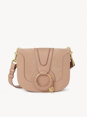 COFFEE PINK Chloe Hana Shoulder Bags | CHE-SR14614