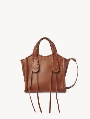 Caramel Chloe Small Mony Crossbody Bags | CHE-SR13467