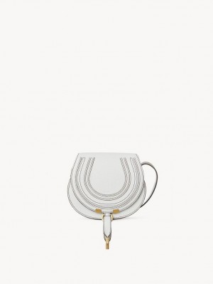 Crystal White Chloe Marcie Small Crossbody Bags | CHE-SR13502