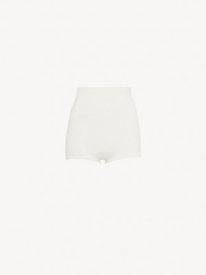 Iconic Milk Chloe High-waisted Mini Shorts Knitwear | CHE-SR13923