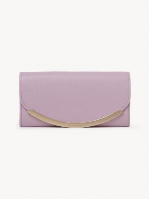 LAVENDER MIST Chloe Lizzie Long Wallets | CHE-SR14920