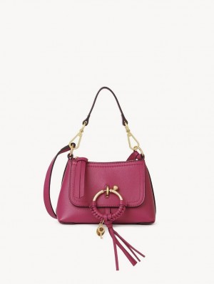 MAGNETIC PINK Chloe Joan Mini Shoulder Bags | CHE-SR14694