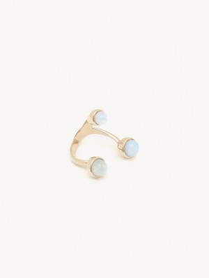 MULTICOLOR 7 Chloe Zodiac Libra Rings | CHE-SR14368