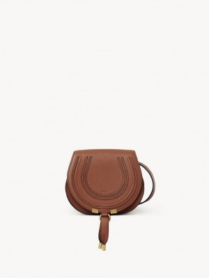 Tan Chloe Marcie Small Crossbody Bags | CHE-SR13552