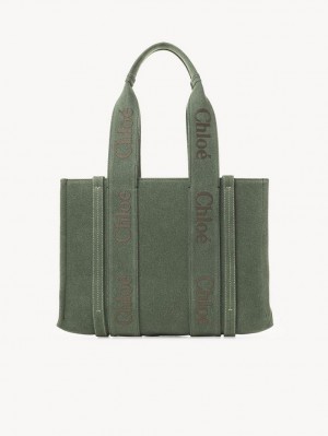 WIDE FOREST Chloe Medium Woody Tote Bags | CHE-SR13338