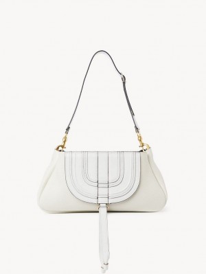 White Chloe Marcie Clutches | CHE-SR13753