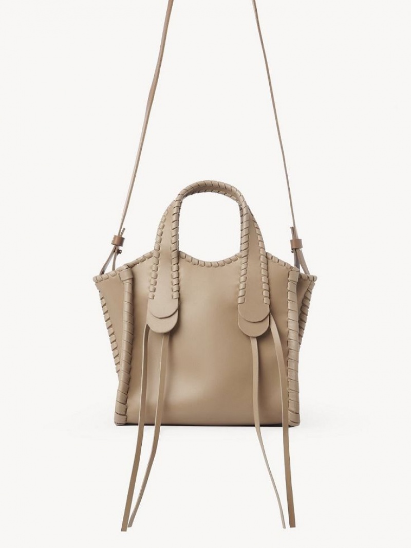 ARGIL BROWN Chloe Small Mony Tote Bags | CHE-SR13400