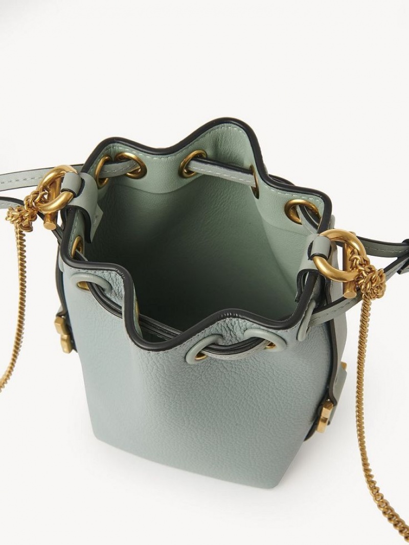 BAY GREEN Chloe Marcie Micro Bucket Crossbody Bags | CHE-SR13589