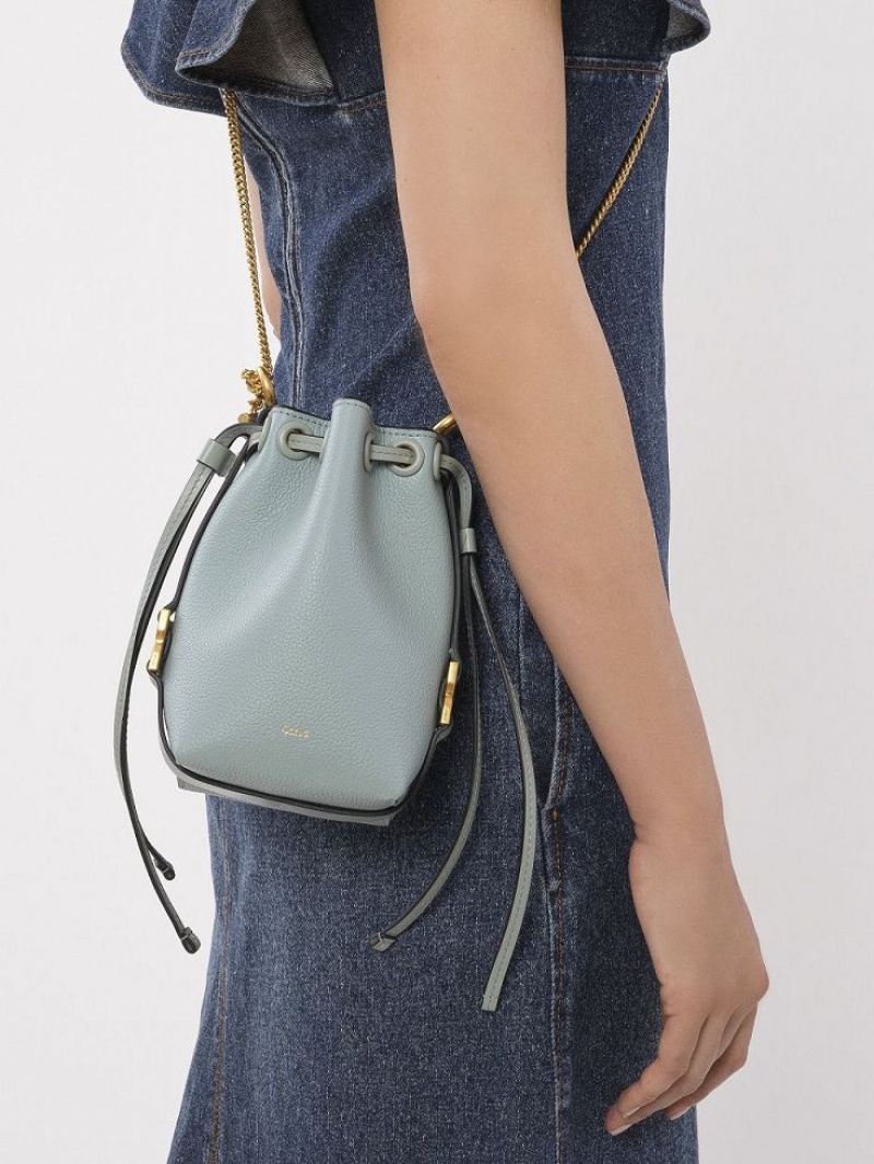 BAY GREEN Chloe Marcie Micro Bucket Crossbody Bags | CHE-SR13589