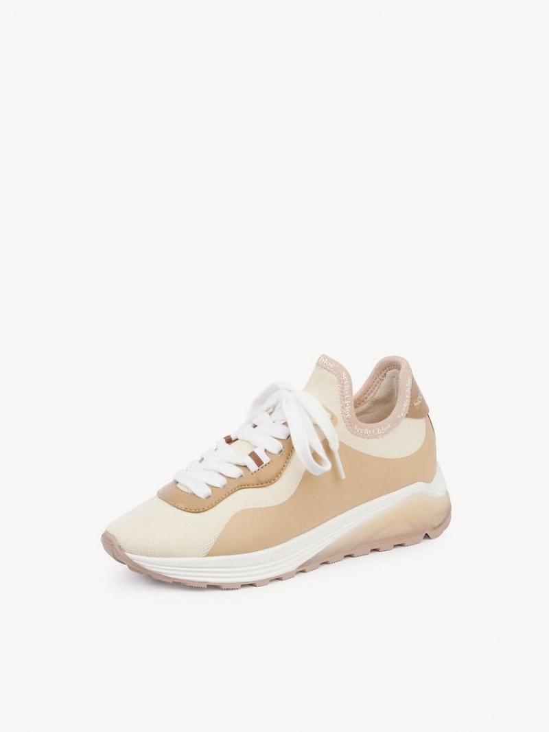 BEIGE 110 Chloe Brett Sneakers | CHE-SR14855