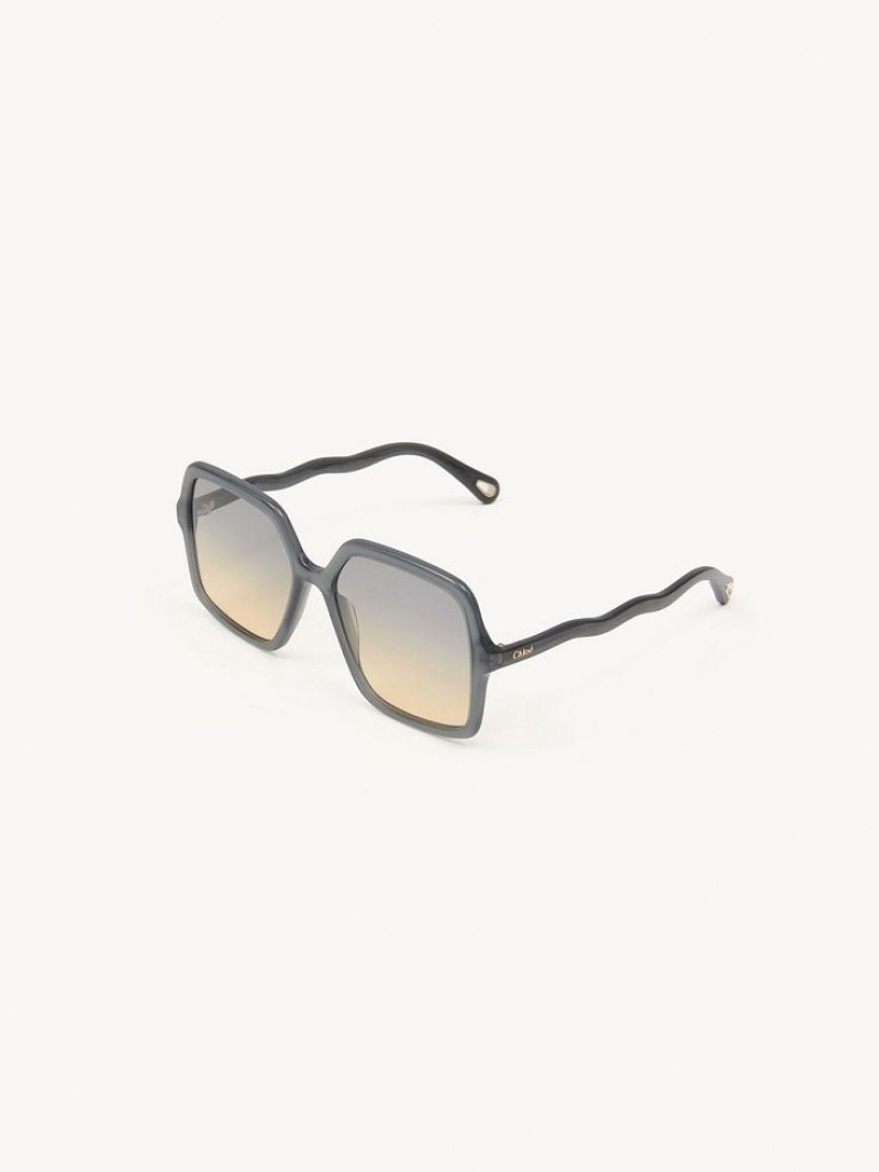 BLUEISH GREY Chloe Zelie Sunglasses | CHE-SR14552