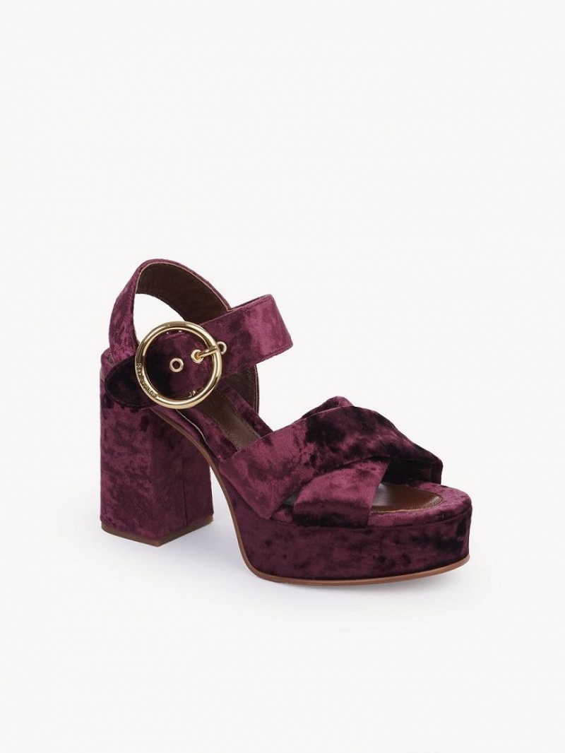 BORGOGNA Chloe Orla Platform Sandals | CHE-SR14809