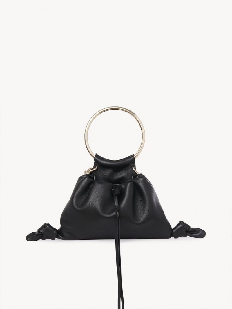 Black Chloe Arlène Clutches | CHE-SR13747