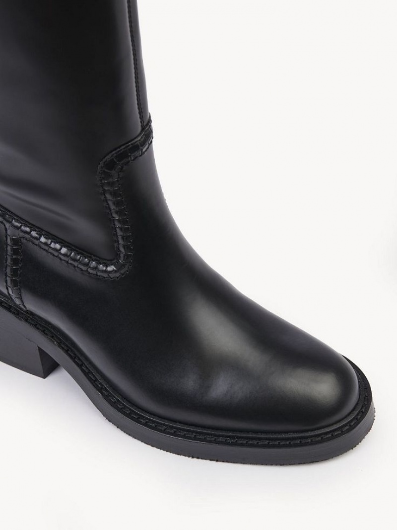 Black Chloe Barbour For Tall Boots | CHE-SR14205