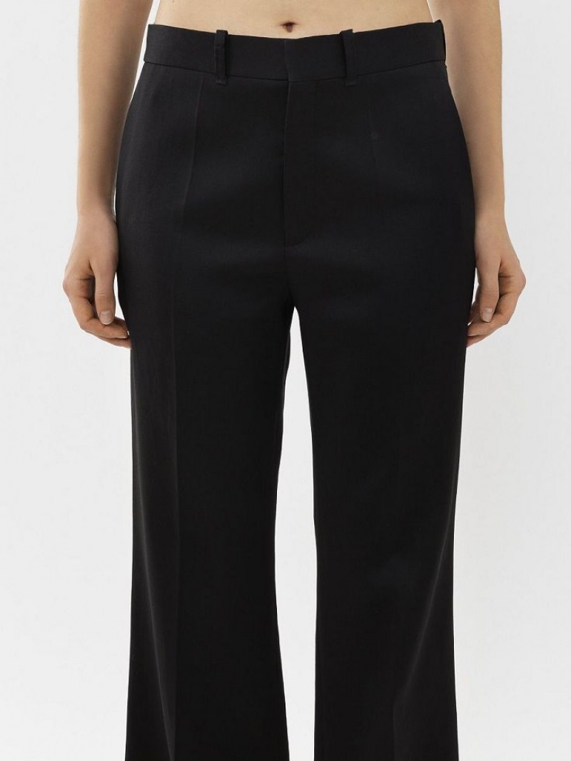 Black Chloe Flared Suiting | CHE-SR14070