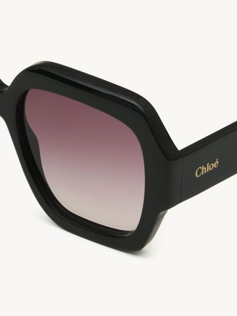 Black Chloe Gayia Sunglasses | CHE-SR14570