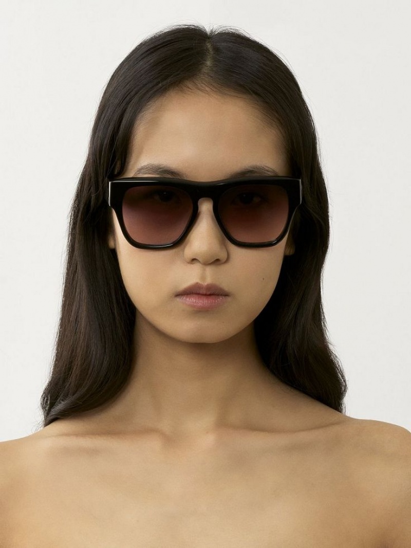 Black Chloe Gayia Sunglasses | CHE-SR14579