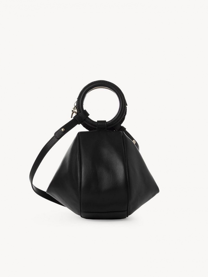 Black Chloe Hana Wristlet Mini Bags | CHE-SR14771