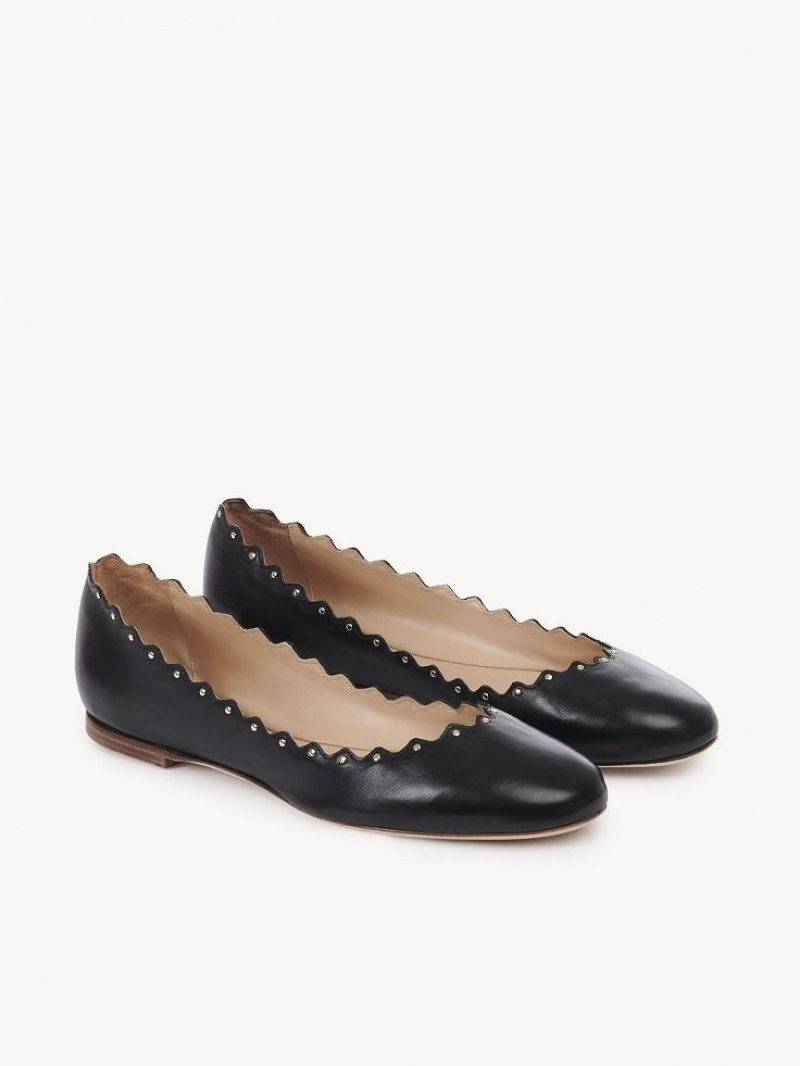 Black Chloe Lauren Ballet Flat | CHE-SR14255