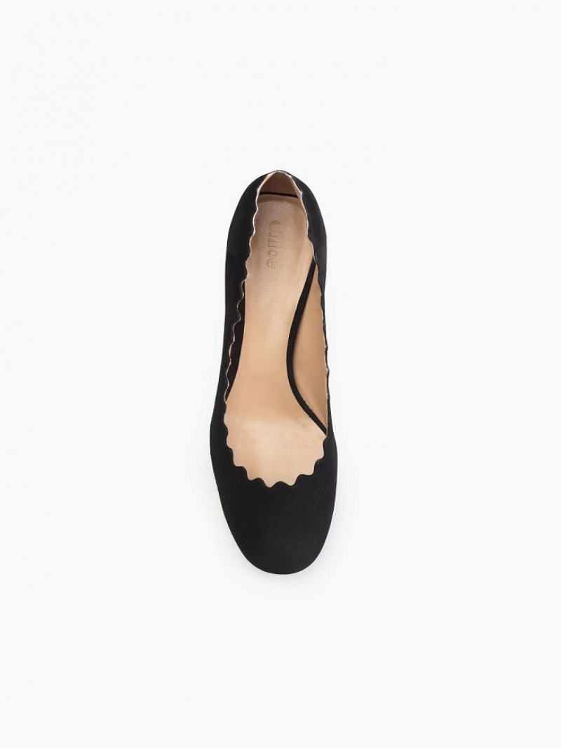 Black Chloe Lauren Pumps | CHE-SR14265