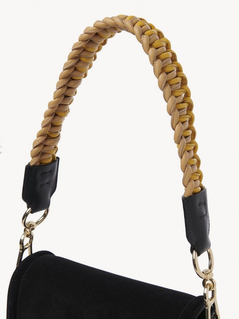 Black Chloe Mara Shoulder Bags | CHE-SR14653