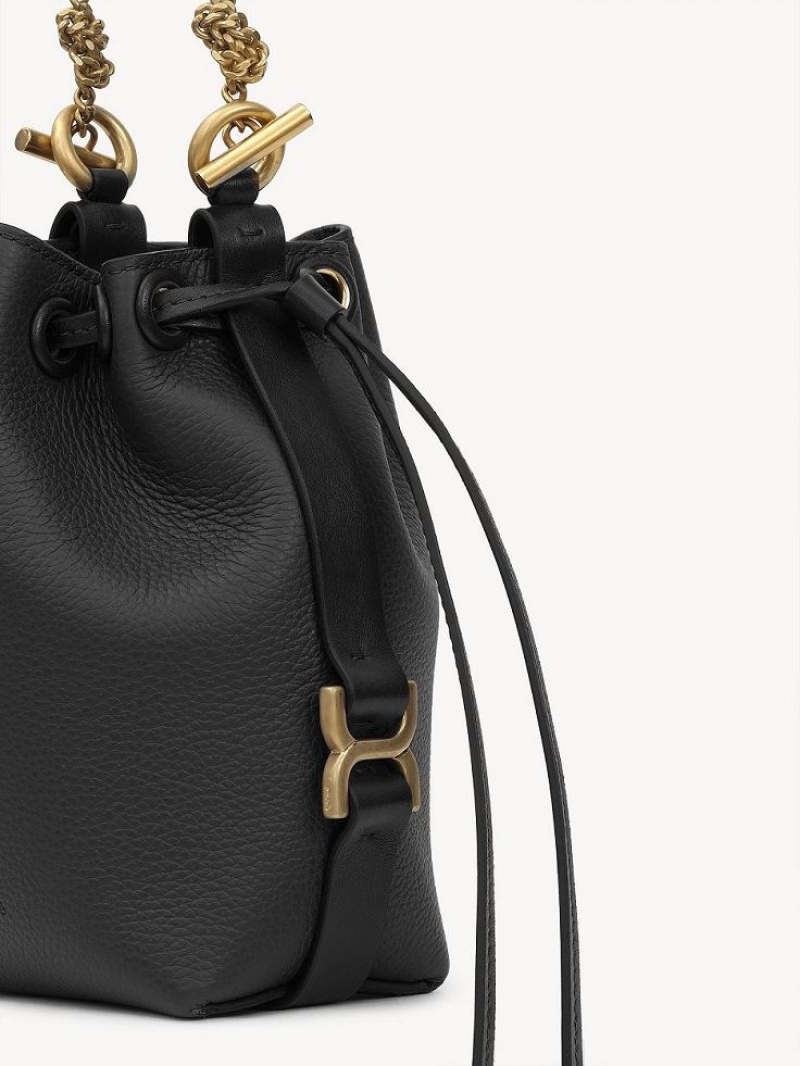 Black Chloe Marcie Bucket Mini Bags | CHE-SR13718