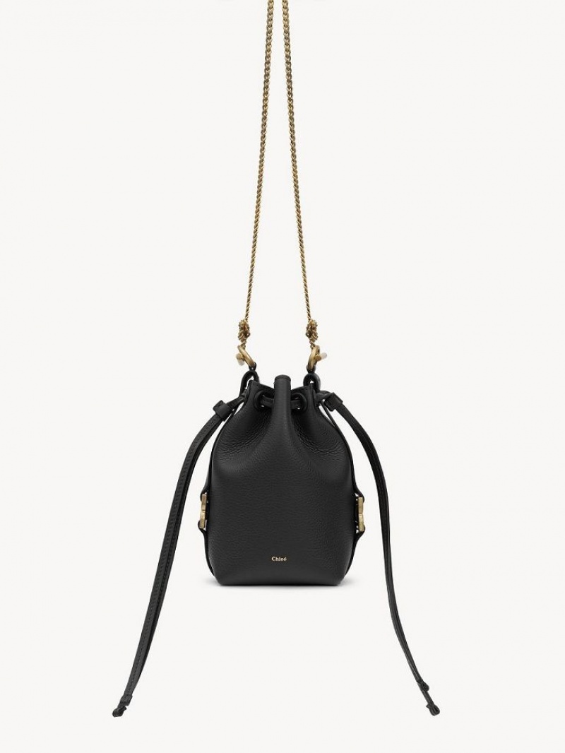 Black Chloe Marcie Bucket Mini Bags | CHE-SR13718