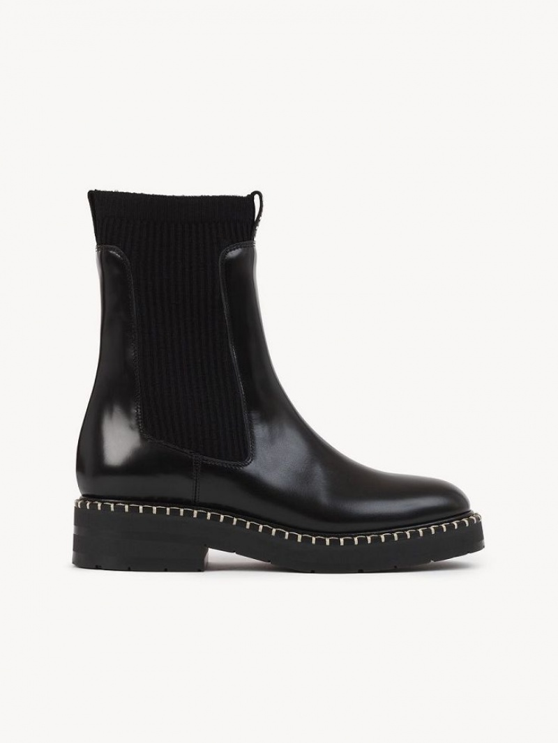 Black Chloe Noua Ankle Boots | CHE-SR14236