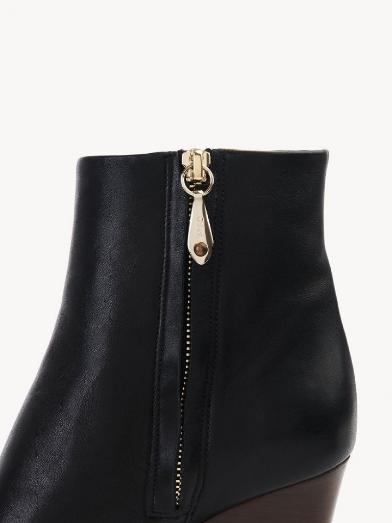 Black Chloe Oli Ankle Boots | CHE-SR14223