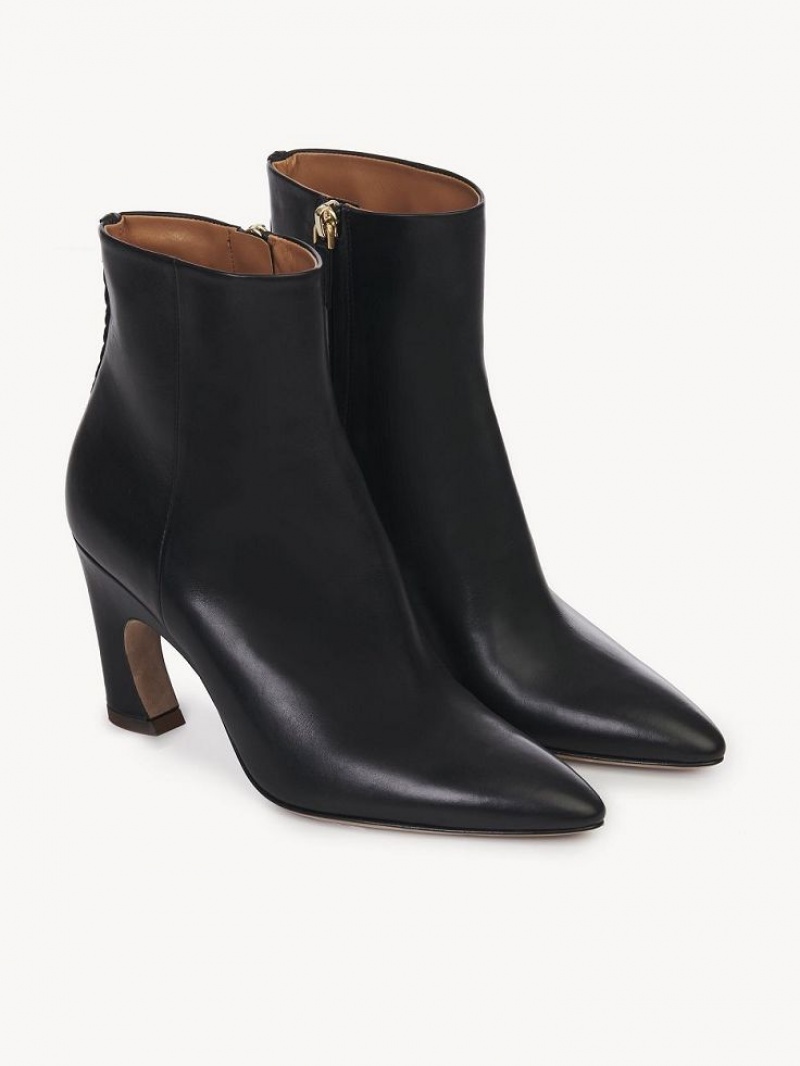 Black Chloe Oli Ankle Boots | CHE-SR14227