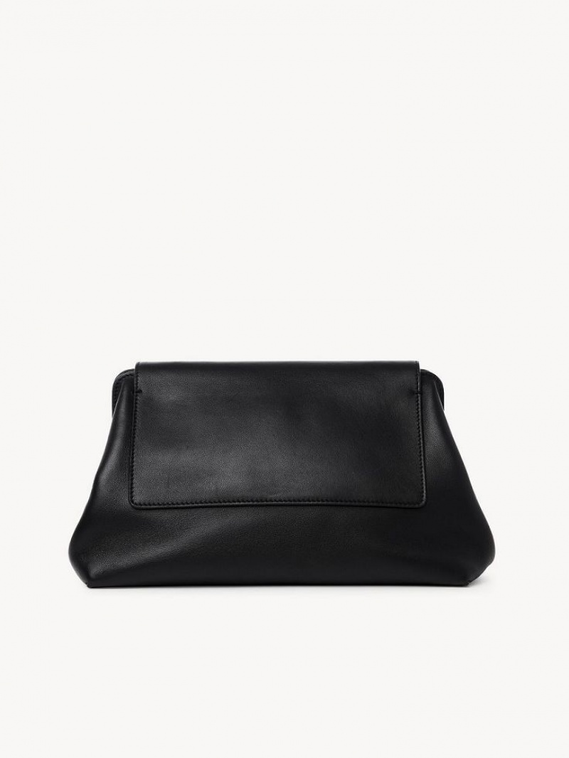 Black Chloe Penelope Clutches | CHE-SR13755