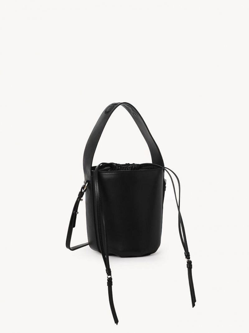 Black Chloe Sense Bucket Mini Bags | CHE-SR13702