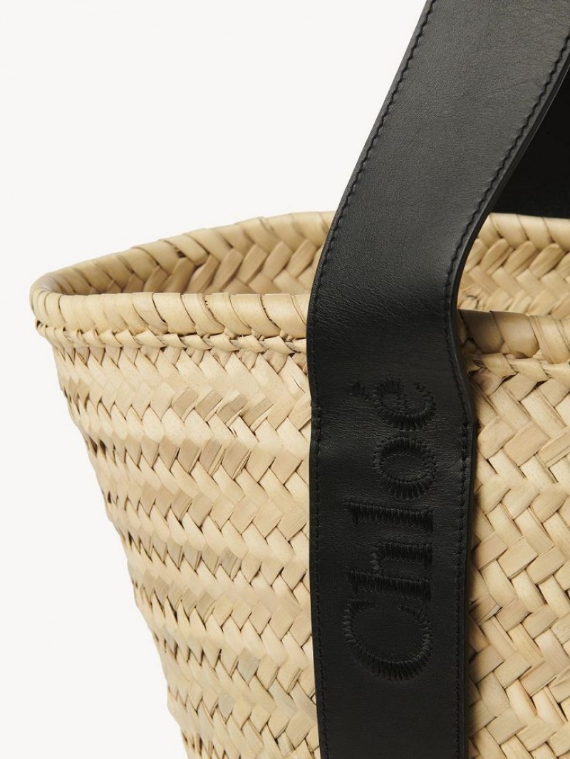 Black Chloe Sense Medium Baskets | CHE-SR13642