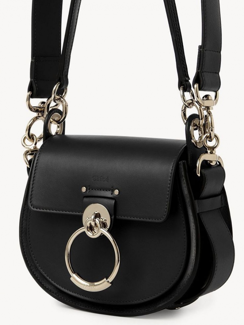 Black Chloe Small Tess Crossbody Bags | CHE-SR13545