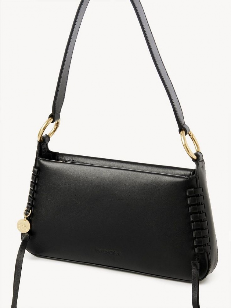 Black Chloe Tilda Uette Shoulder Bags | CHE-SR14655