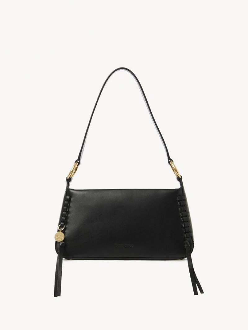 Black Chloe Tilda Uette Shoulder Bags | CHE-SR14655