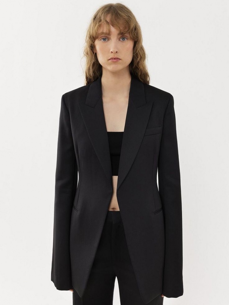 Black Chloe Tuxedo Jackets | CHE-SR13795