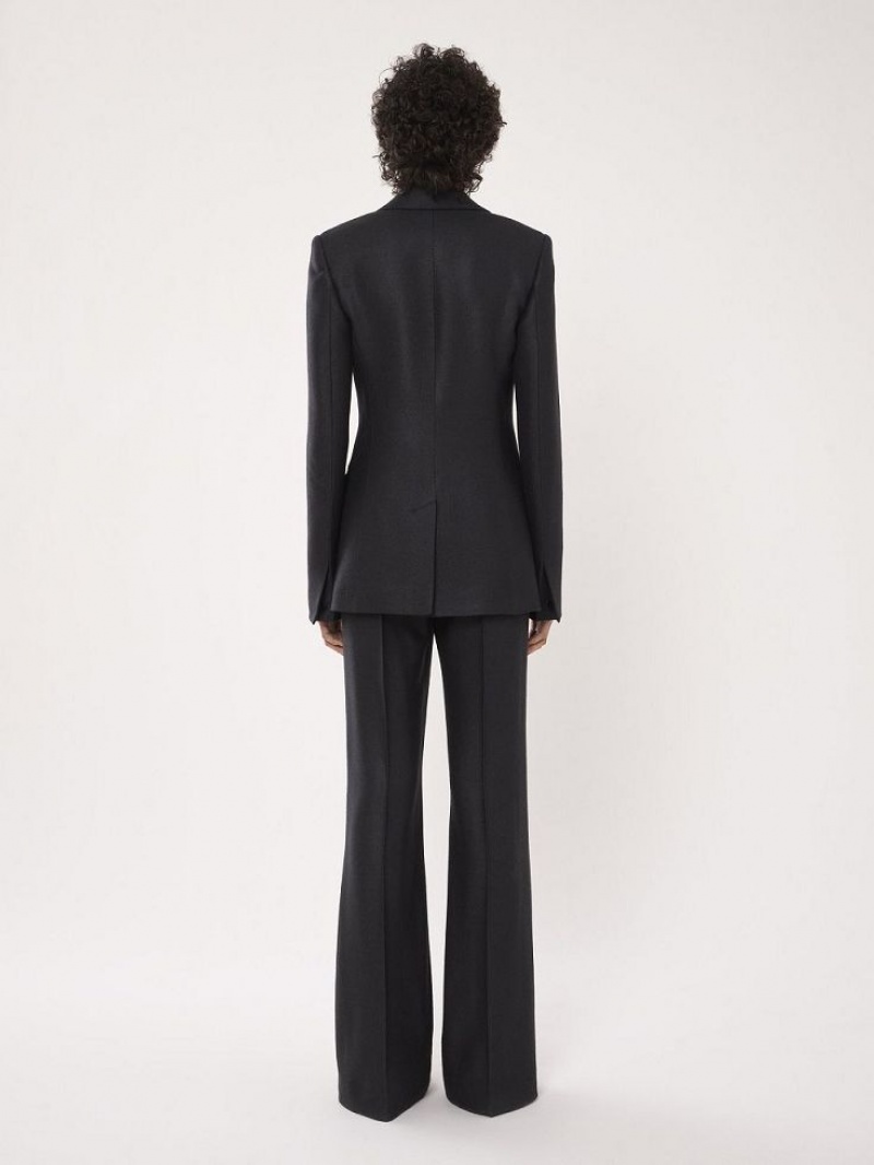 Black Chloe Two-button Tailored Suiting | CHE-SR14028