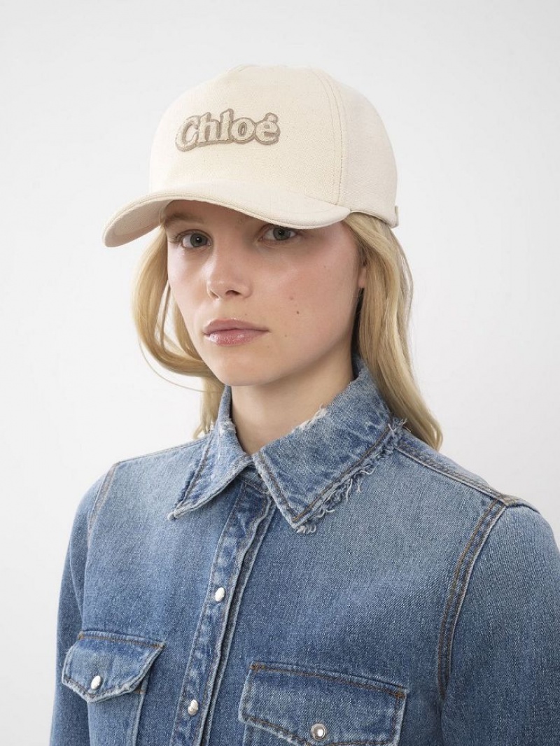 CLAY BEIGE Chloe Baseball Caps | CHE-SR14493