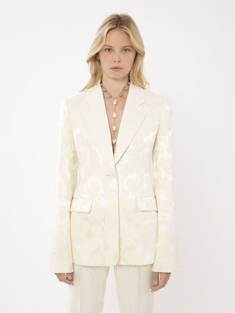 COCONUT MILK Chloe Single-breasted Suiting | CHE-SR14031