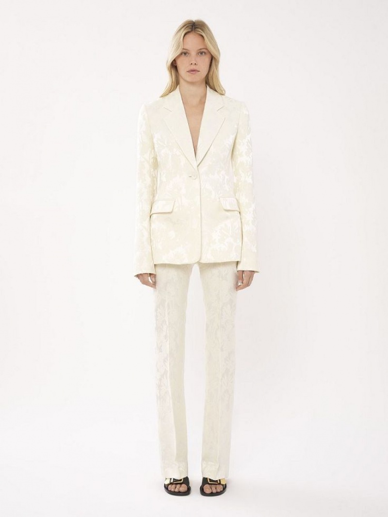 COCONUT MILK Chloe Single-breasted Suiting | CHE-SR14031