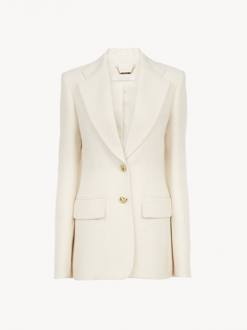 COCONUT MILK Chloe Two-button Tailored Jackets | CHE-SR13775