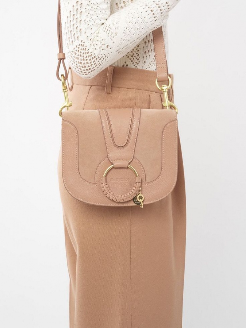 COFFEE PINK Chloe Hana Shoulder Bags | CHE-SR14614