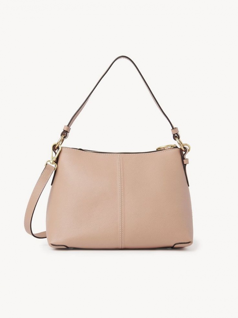 COFFEE PINK Chloe Joan Small Shoulder Bags | CHE-SR14697