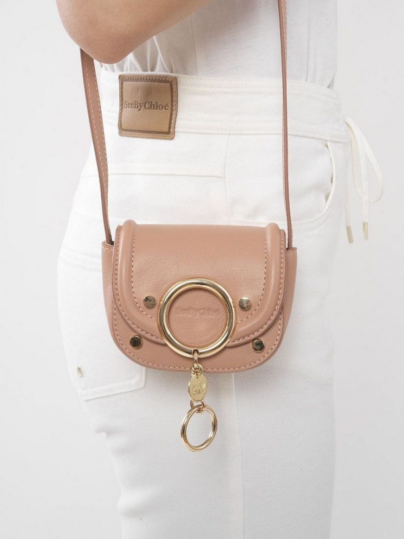 COFFEE PINK Chloe Mara Micro Shoulder Bags | CHE-SR14606