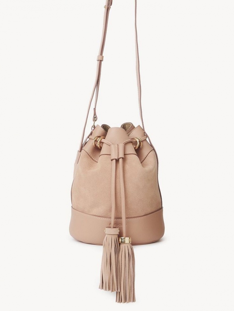 COFFEE PINK Chloe Vicki Bucket Mini Bags | CHE-SR14747